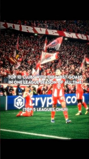 Top 10 Clubs with the most goals in one league season OAT ⚽🔥|| #shorts #football #edit #viral