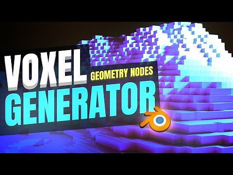Voxel Generator in Blender | Geometry Nodes Tutorial