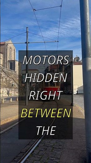 How Do Trams Work? 🤯 Pantograph, Wires & Electric Power Explained! #shorts