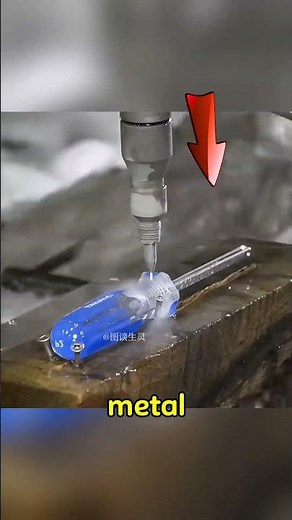 Water vs Metal: The ‘Liquid Laser’ That Cuts Anything! #shorts