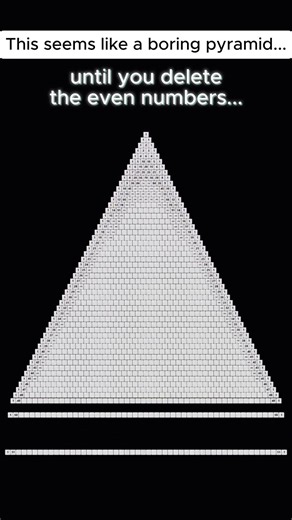 Wait for the reveal | the sierpinski fractal | math animation