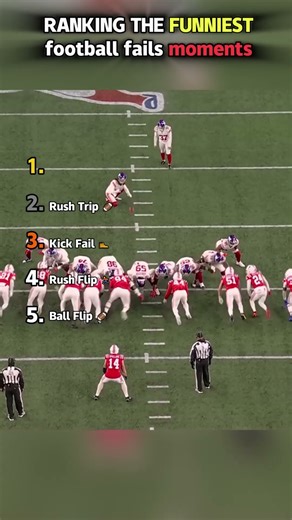 5 NFL Football play FAILS #nflshorts #nflnews #nflhighlights #nflop #espnnews #nflplays #nflmemes