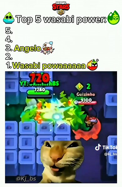Top 5 wasabi power #brawlstars #fyp #brawlstarsedit #wasabi #viral #foryoupage #brawlstarstiktok #animation