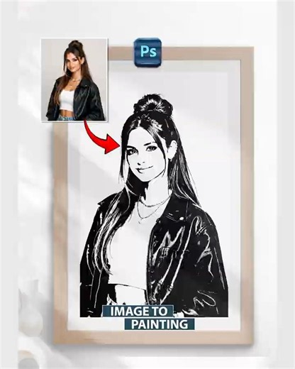 How to Convert Any Photo into a Realistic Sketch in Photoshop (Easy Tutorial) 🔥