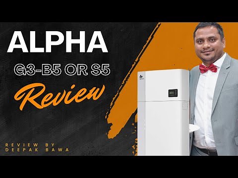 Unveiling the Power: REVIEW of Alpha ESS G3-B5 AC Coupled Battery!#EnergyStorage #RenewableEnergy