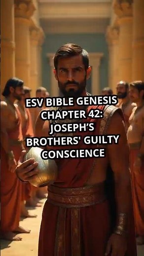 ESV Bible Genesis Chapter 42: Joseph’s Brothers' Guilty Conscience