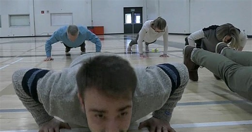 How a push up challenge could help your mental health