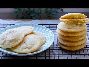 Soft And Chewy Classic Vanilla Cookies