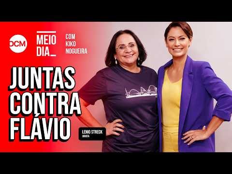 Atlas: Lula espanca Flávio Bolsonaro nos dois turnos; Damares abraça Michelle