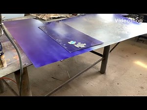 Metal fab tech tip # , Speedway Scribes and Steel Blue Layout Fluid