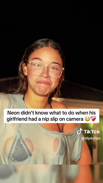 Neon Reacts to Girlfriend's Nip Slip Surprise