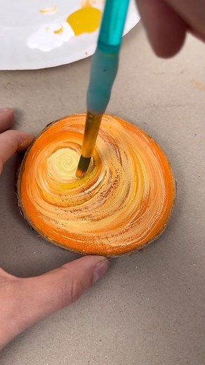 796K views · 1.6K reactions | [clip] Painting a moon  #diy #artsandcrafts #easycrafts #crafting #cats #fallcrafts #howto | Emily Seilhamer Art | Facebook