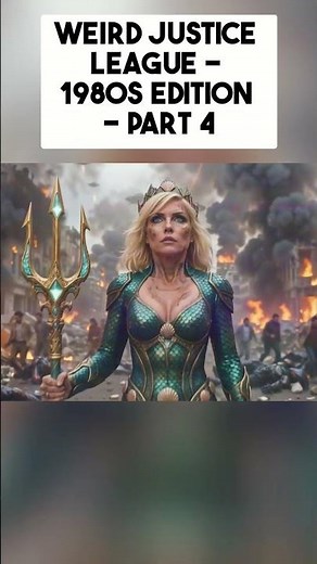 WEIRD 1980s Justice League - Casting Part 4 #dccomics #retro #1980s #batman