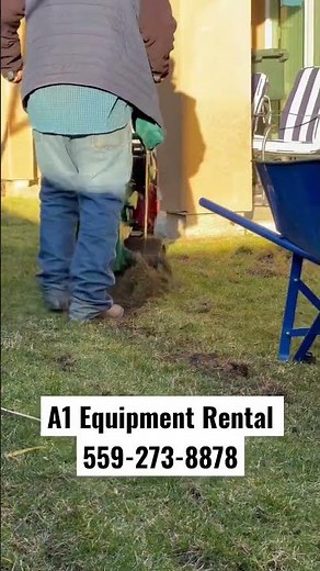 How to Remove old grass or weeds #sodcutter #grass #sod #gardening #newjobs #fresno #clovis #559