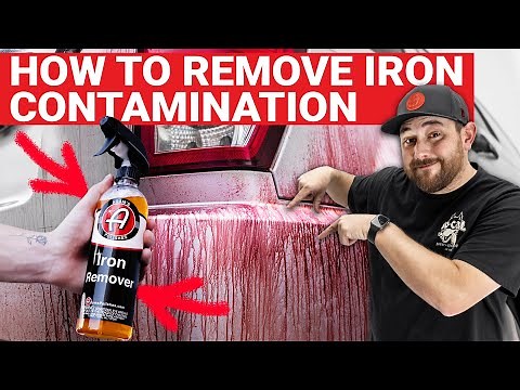 How To Remove Iron Contamination From Your Paint