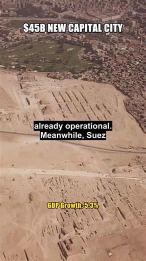 $45B NEW CAPITAL CITY — Egypt #8 Fastest Growing Economies