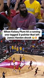 344_Kelsey Plum made an unbelievable 1 legged shot and James Harden couldn’t believe it 😳 #basketball #podcast #NBA #nbapodcast #nbaplayoffs | Rosie Porter