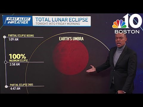 The moon will turn red in tonight's total lunar eclipse: What to know