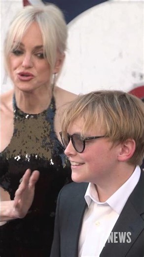 Anna Faris was joined by her and ex Chris Pratt’s son Jack, 13, for the premiere of "Scary Movie 6."