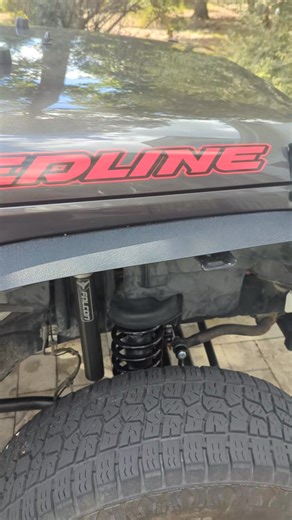 Hood decal for Redline 💪 #jeepwrangler #teraflexsuspension #thatsduckedup | Redline Jeeping