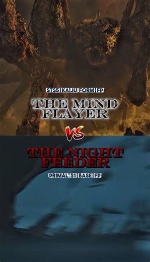 The Mind Flayer vs The Night Feeder #wisedit #strangerthings5 #mindflayer #primal