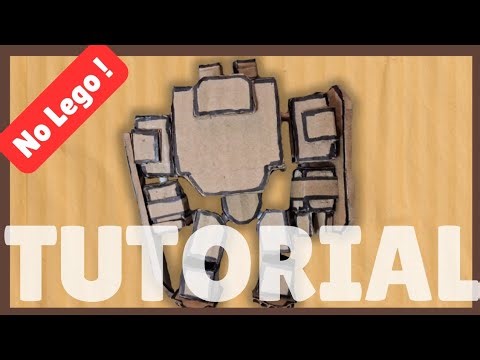 Lofty Mech Full Tutorial. No Lego Required. Dino Artz. @Loft_Studios 
