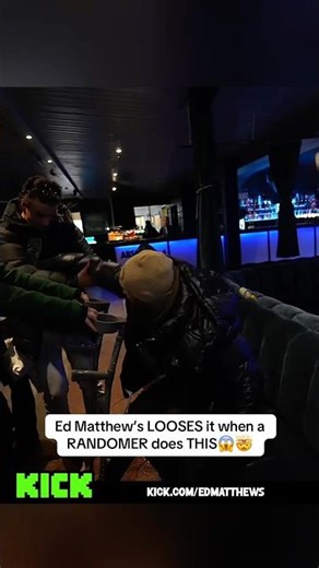 Ed Matthew’s LOOSES it when a RANDOMER does THIS😱🤯 #edmatthews #hstikkytokky