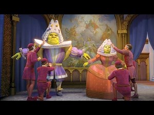 Shrek the royal pain scene || Shrek as a King || Shrek the third movie scene