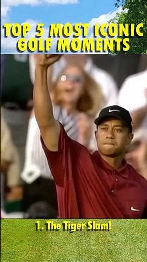Top 5 Most Iconic Golf Moments