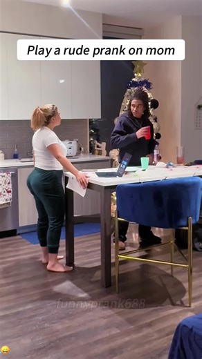 Rude prank on mom#foryour #foryourpage #usa #prank #funnyvideo | pranks