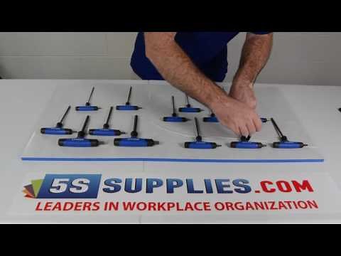 5S Tool Shadow Foam - Tool Organization -5S Supplies LLC