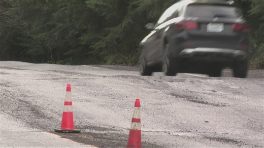 Oregon Department of Transportation lowers speed to 5 mph as notorious Highway 26 'bump' expands to a series of bumps