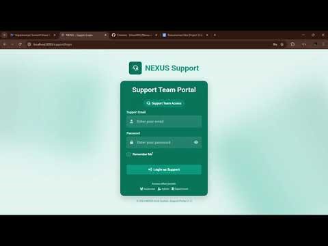 Dokumentasi fitur create ticket project ticketing Nexuz Arch System