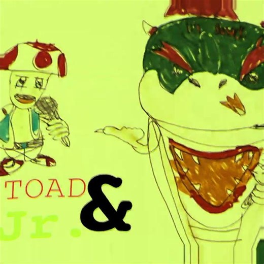 Toad & Jr. Rap #Rap #Toad&Jr. #Plushie #Plush