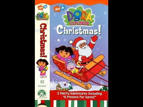 Opening to Dora the Explorer - Christmas! (Canadian VHS; 2002)