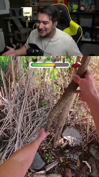Como sobrevivir a Minecraft en la VIDA REAL! 😍