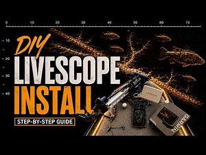 How to Install Garmin LiveScope on a Bass Boat | Complete DIY Installation Guide (19ft Tracker)