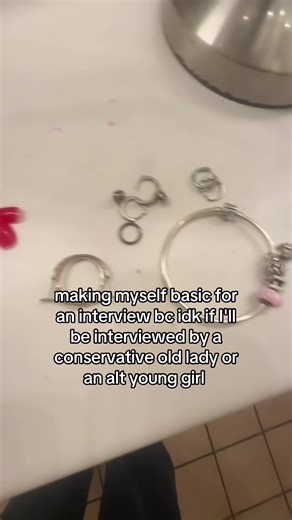 praying my pink hair ain't a deal breaker 🥹 #job #relatable #funny | Interview Hairstyles