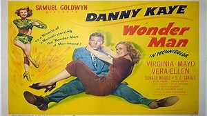 ASA 🎥📽🎬 Wonder Man (1945) a film directed by H. Bruce Humberstone with Danny Kaye, Virginia Mayo, Vera-Ellen, Donald Woods