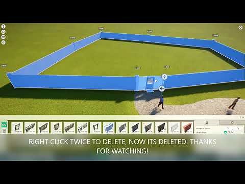 How to delete a habitat in Planet Zoo. (2021)