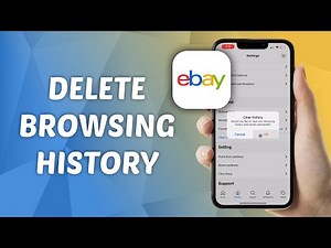 How to Delete Browsing History on eBay