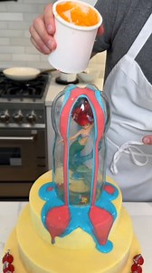 Little Mermaid Cake is easy and colorful This video produced by Adam Trent | Home Hacks & Easy Snacks
