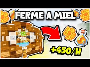 FERME À MIEL SUR MINECRAFT BEDROCK EN 1.21 🐝