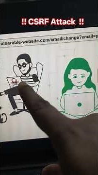 CSRF Attack | Learn in just a minute | kaif shaikh Tech #csrf #ethicalhacker #whitehat #xss #viral