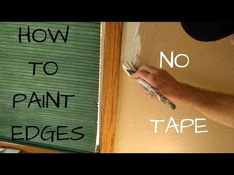 How To Paint Without Tape Like The Pros