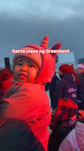 Nkawak nrn anak ko ky santa claus🥰 #highlights #Christmas #santaclaus | Pinoy Family in Greenland