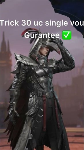 NEW 🐦‍⬛ IN JUST X-SUIT in 30 UC ✅