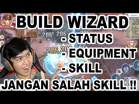 Build Skill dan Combo Wizard Ragnarok X Next Generation - Status , Equipment , Skill , Combo