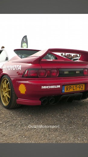 2GR-FE swapped Toyota MR2 straight pipe sound! #mr2 #sw20 #v6 #2grfe | DutchMotorsport