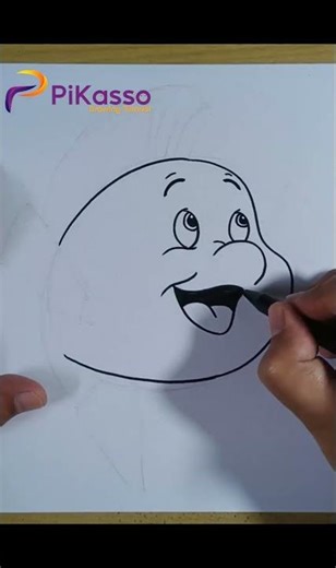 Fun and Easy Flounder from Little Mermaid Drawing Tutorial